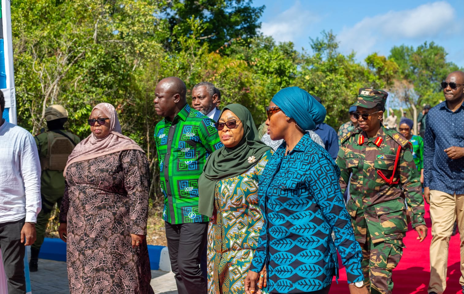 Guests at the Kizimkazi Water Project launch